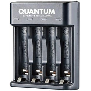Зарядний пристрій QM-BC3040 для Lithium 1.5V AA/AAA 4-x (USB) (шт) фото