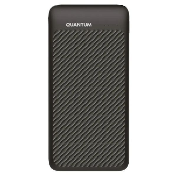 Універсальний мобільний акумулятор Power bank Quantum QM-PB1010 black 10 000mAh 3.7V (2-USB) (шт) фото
