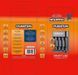Зарядний пристрій QM-BC3040 для Lithium 1.5V AA/AAA 4-x (USB) (шт) 1341 фото 2