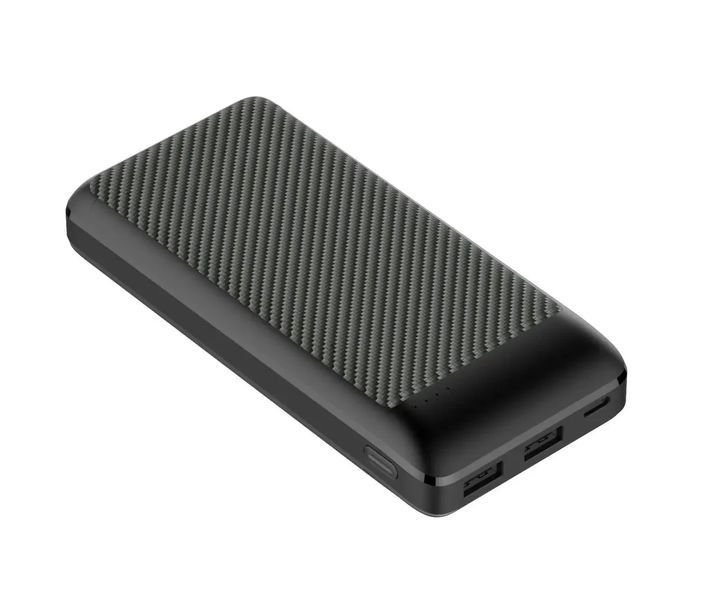 Універсальний мобільний акумулятор Power bank Quick Charge Quantum QM-PB1020 black 20 000mAh 3.7V (2-USB) (шт) фото