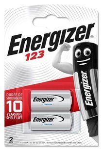 Батарейки литиевые 123 Lithium Energizer фото