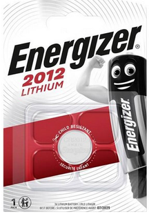 Батареї літієві CR2012 Lithium Energizer фото