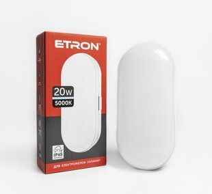 Світильник світлодіодний ETRON Communal 1-ЕСР-507-E 20W 5000К ellipse фото