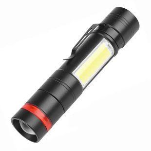 Ліхтар ручний Quantum Assistant 3W LED+COB з USB з функцією Power Bank (шт) фото