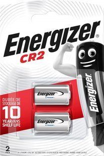 Батареї літієві CR2 Lithium Energizer фото