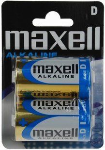 Лужна батарейка Maxell Alkaline LR20 / D фото