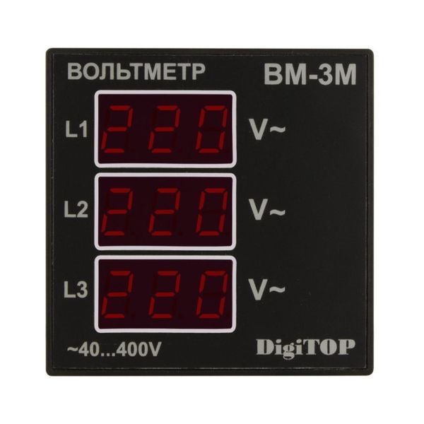 Вольтметр DigiTOP ВМ-3М (4820118380575) фото
