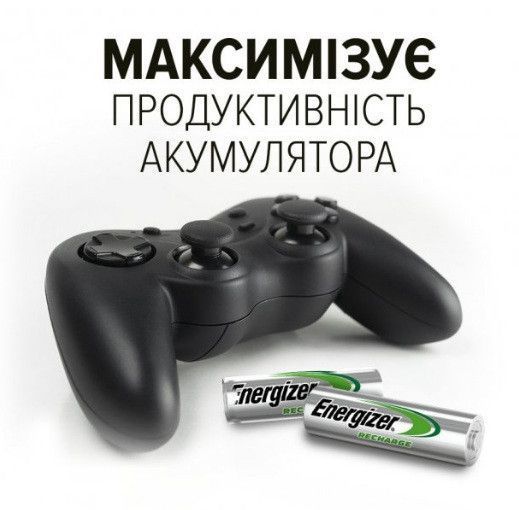 Акумулятор Energizer Universal AAA 500 mAh BLI4 Ni-MH R2U (7638900306965) фото