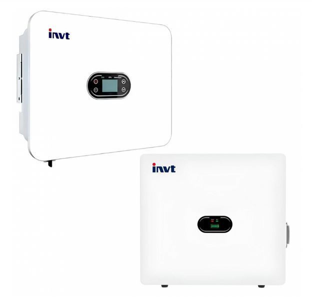 Гібридний інвертор INVT XD6KTL 6kW 48V IP66 WiFi фото